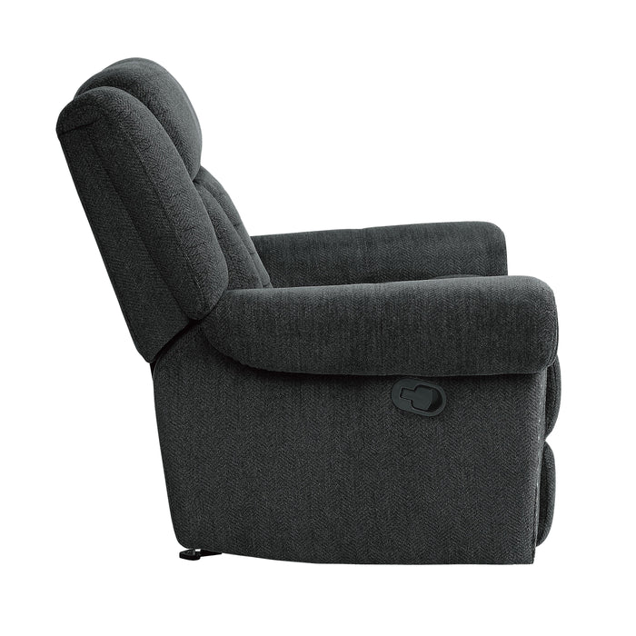 Homelegance Nutmeg Glider Fabric Recliner 9901CC-1 IMAGE 3