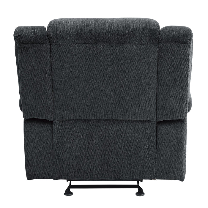 Homelegance Nutmeg Glider Fabric Recliner 9901CC-1 IMAGE 4