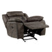 Homelegance Madrona Hill Glider Fabric Recliner 9989DB-1 IMAGE 5