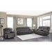 Homelegance Madrona Hill Reclining Fabric Sofa 9989GY-3 IMAGE 5