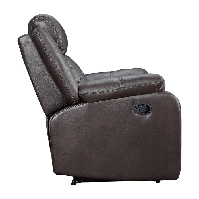 Homelegance Yerba Fabric Recliner 9990DB-1 IMAGE 2