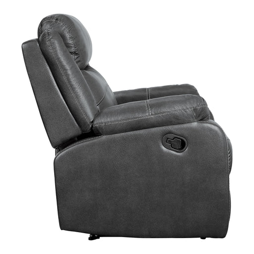 Homelegance Yerba Fabric Recliner 9990GY-1 IMAGE 2