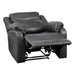 Homelegance Yerba Fabric Recliner 9990GY-1 IMAGE 5