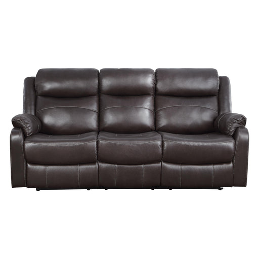 Homelegance Yerba Reclining Fabric Sofa 9990DB-3 IMAGE 1