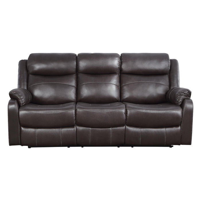 Homelegance Yerba Reclining Fabric Sofa 9990DB-3 IMAGE 1