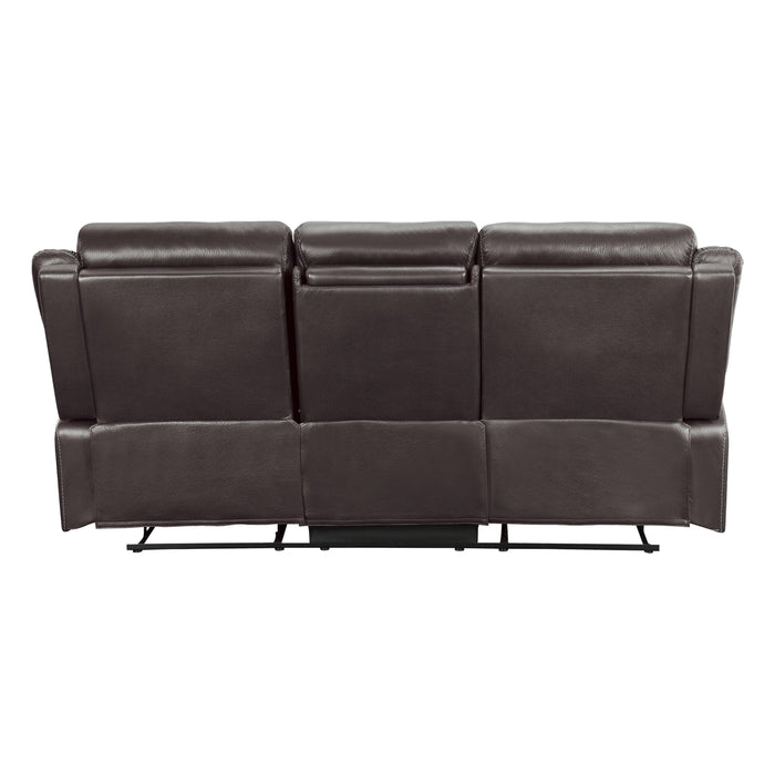 Homelegance Yerba Reclining Fabric Sofa 9990DB-3 IMAGE 3