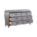 Acme Furniture Leonora 6-Drawer Dresser 22145 IMAGE 2