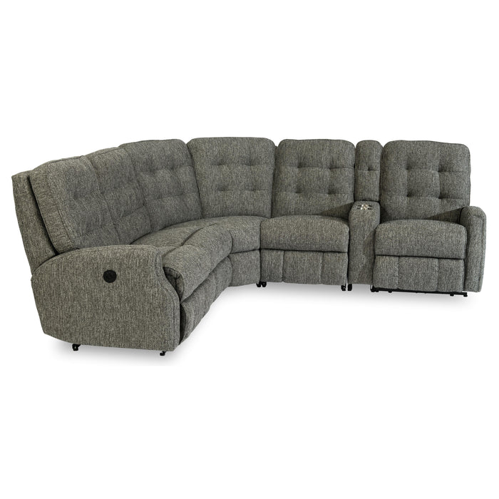 Flexsteel Devon Reclining Fabric 6 pc Sectional 2882-57-123-00/2882-58-123-00/2882-59-123-00/2882-19-123-00/2882-23-123-00/2882-72-123-00 IMAGE 1