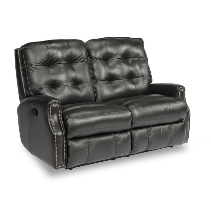 Flexsteel Devon Reclining Leather Loveseat 3881-60-824-00 IMAGE 2