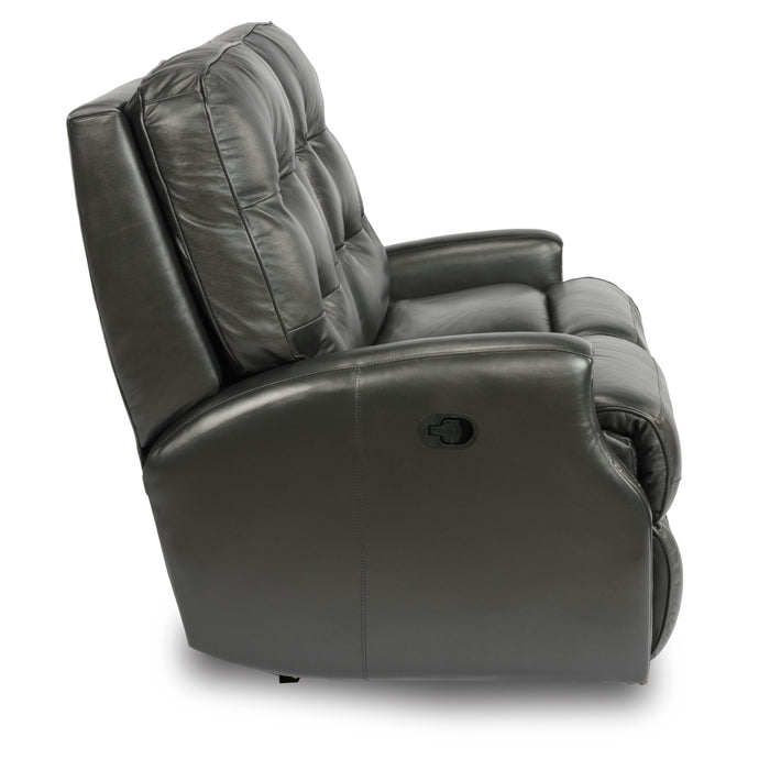 Flexsteel Devon Reclining Leather Loveseat 3881-60-824-00 IMAGE 4