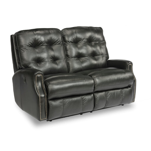 Flexsteel Devon Power Reclining Leather Loveseat 3881-60M-824-00 IMAGE 2