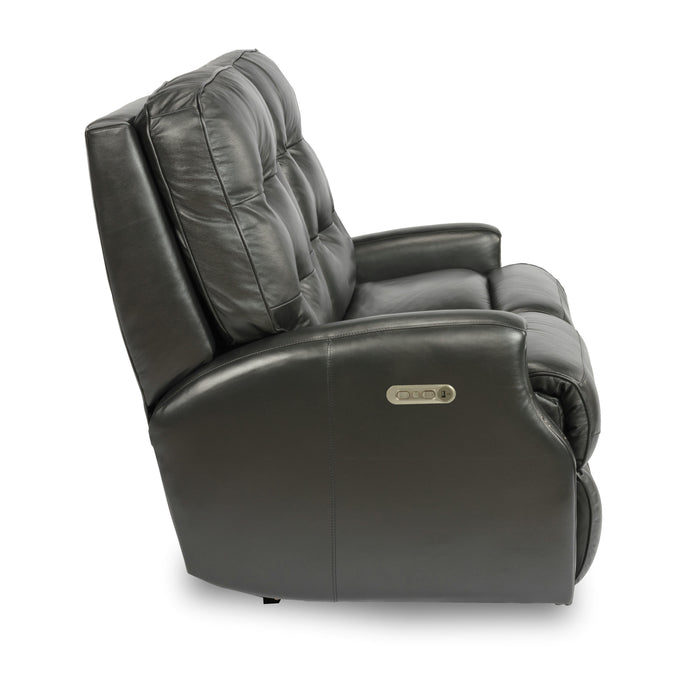 Flexsteel Devon Power Reclining Leather Loveseat 3881-60H-824-00 IMAGE 4