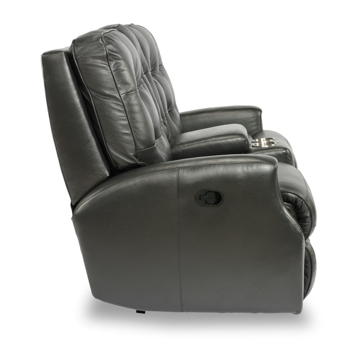 Flexsteel Devon Reclining Leather Loveseat 3881-601-824-00 IMAGE 5