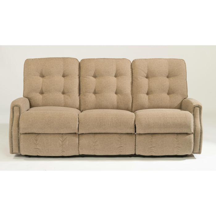 Flexsteel Devon Reclining Fabric Sofa 3881-62-226-82 IMAGE 1