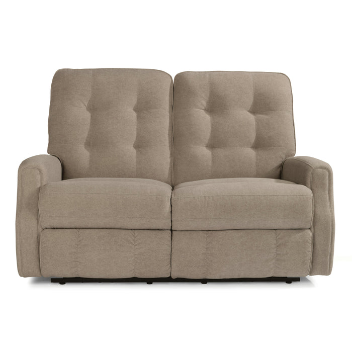 Flexsteel Devon Reclining Fabric Loveseat 3882-60-226-01 IMAGE 1