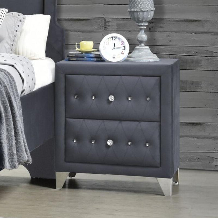 Acme Furniture Dante 2-Drawer Nightstand 24233 IMAGE 1