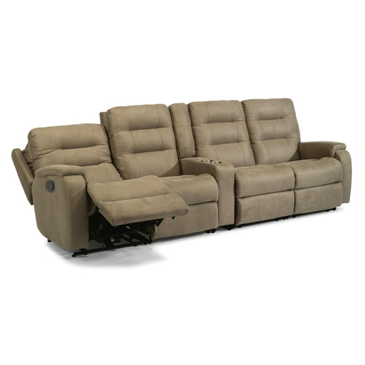 Flexsteel Arlo Reclining Fabric 5 pc Sectional 2810-57-407-01/2810-58-407-01/2810-59-407-01/2810-59-407-01/2810-72-407-01 IMAGE 1