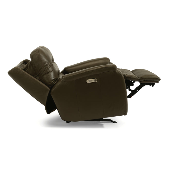 Flexsteel Arlo Power Leather Recliner 3810-50L-824-74 IMAGE 5