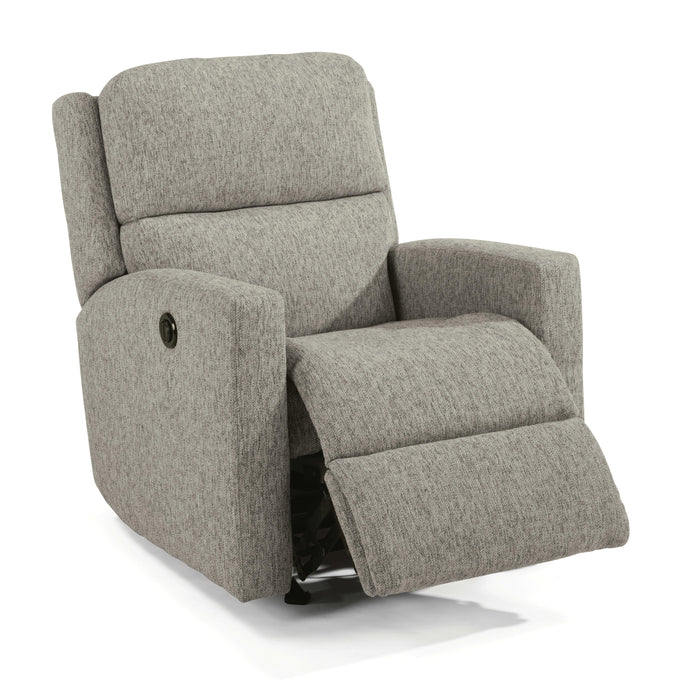 Flexsteel Chip Power Fabric Recliner 2832-50M-123-01 IMAGE 3