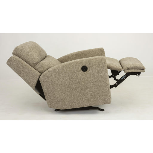 Flexsteel Chip Power Fabric Recliner 2832-50M-959-02 IMAGE 2