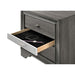 Acme Furniture Naima 3-Drawer Nightstand 25973 IMAGE 2