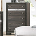 Acme Furniture Naima 6-Drawer Chest 25976 IMAGE 2