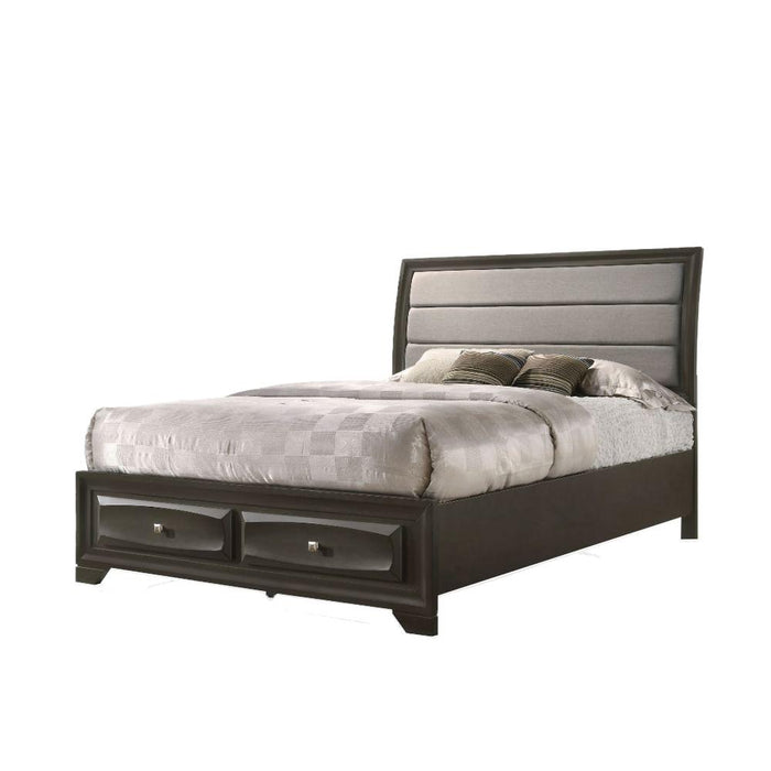 Acme Furniture Soteris King Panel Bed with Storage 26537EK IMAGE 2