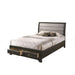 Acme Furniture Soteris King Panel Bed with Storage 26537EK IMAGE 3