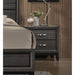 Acme Furniture Valdemar 2-Drawer Nightstand 27053 IMAGE 4