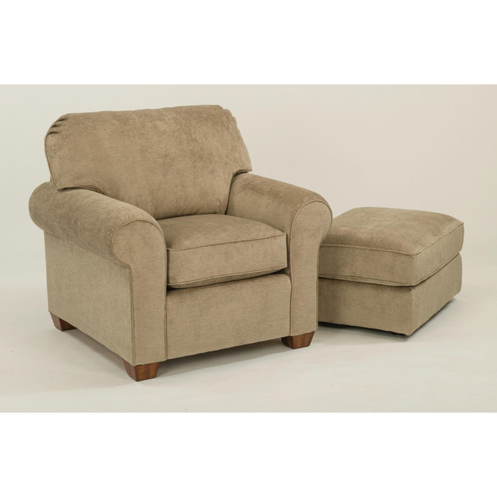 Flexsteel Thornton Stationary Fabric Chair 5535-10-723-80 IMAGE 3