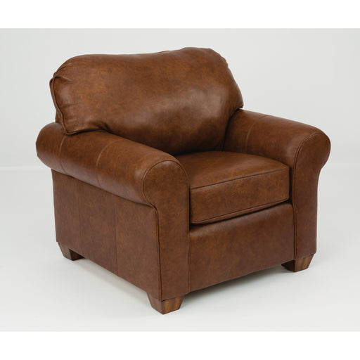 Flexsteel Thornton Stationary Leather Chair 5535-10-665-54 IMAGE 2