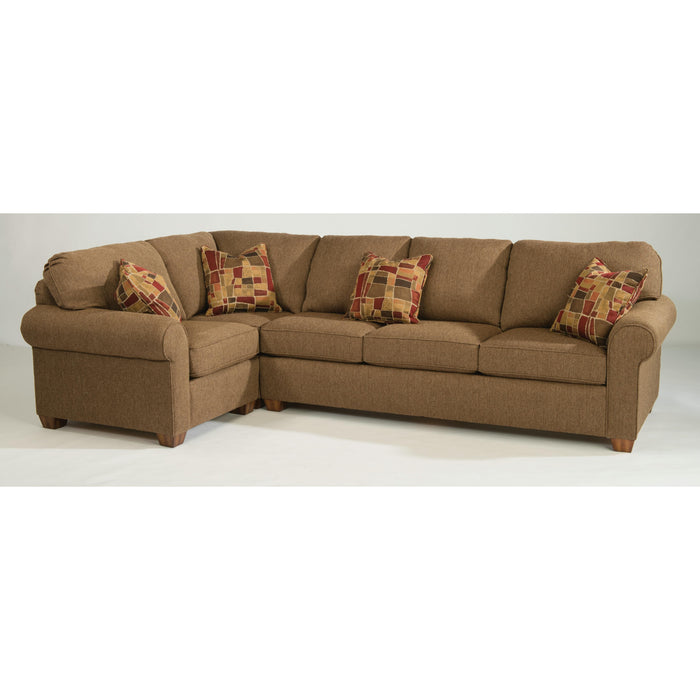 Flexsteel Thornton Fabric 3 pc Sectional 5535-17 147-72/5535-231 147-72/5535-38 147-72 IMAGE 1