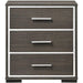 Acme Furniture Escher 3-Drawer Nightstand 27653 IMAGE 1