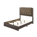 Acme Furniture Avantika King Upholstered Panel Bed 27677EK IMAGE 2