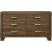 Acme Furniture Miquell 6-Drawer Dresser 28055 IMAGE 1