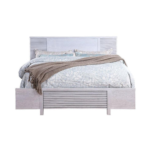 Acme Furniture Aromas Queen Panel Bed with Storage 28110Q IMAGE 1