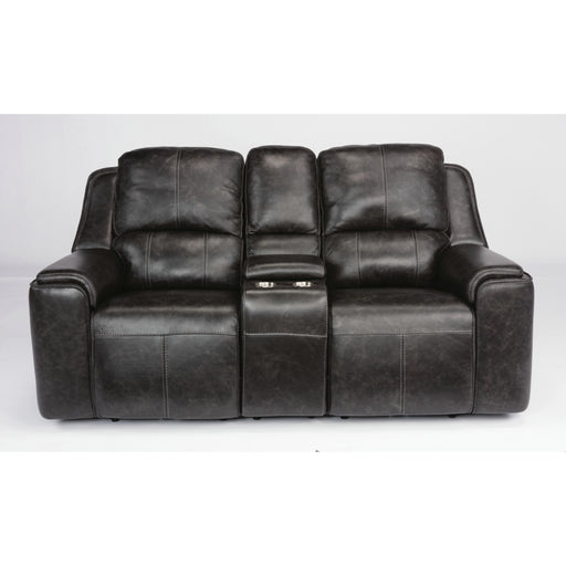 Flexsteel Milo Power Reclining Leather Loveseat 1101-64PH-025-02 IMAGE 1