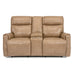 Flexsteel Holton Power Reclining Leather Match Loveseat 1836-64PH 355-80 IMAGE 1