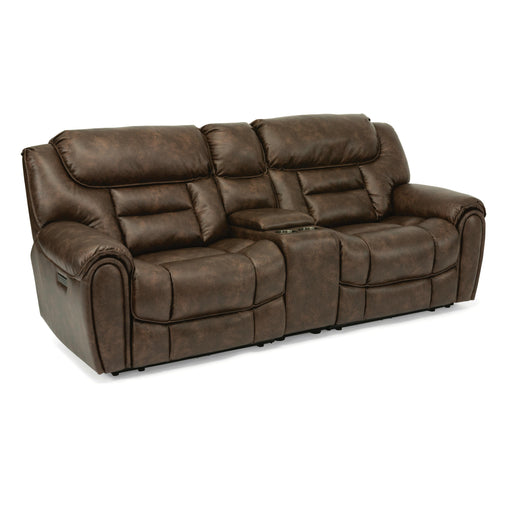 Flexsteel Buster Power Reclining Fabric Loveseat 1880-64PH-353-70 IMAGE 1