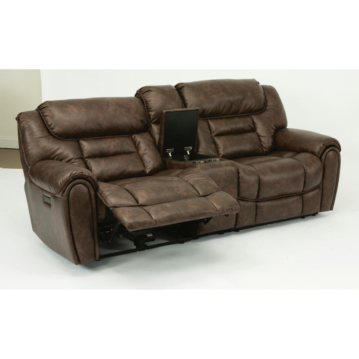 Flexsteel Buster Power Reclining Fabric Loveseat 1880-64PH-353-70 IMAGE 3