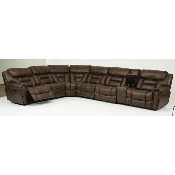 Flexsteel Buster Power Reclining Fabric 7 pc Sectional 1880-57PH 353-70/1880-19 353-70/1880-23 353-70/1880-19 353-70/1880-59PH 353-70/1880-72 353-70/1880-58PH 353-70 IMAGE 2