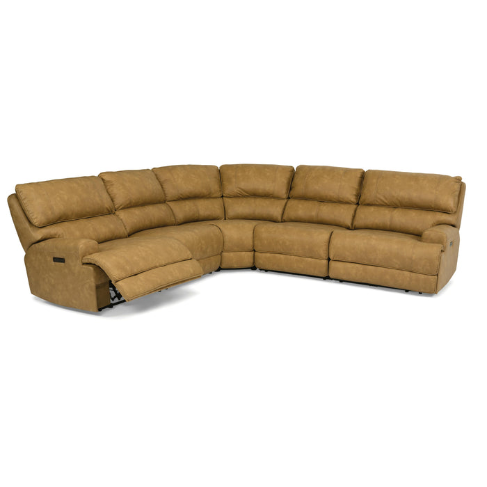 Flexsteel Floyd Power Reclining Fabric 5 pc Sectional 1879-57PH-343-80/1879-19-343-80/1879-23-343-80/1879-19-343-80/1879-58PH-343-80 IMAGE 2