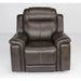 Flexsteel Kingsley Power Leather Match Recliner 1128-50P-295-02 IMAGE 3