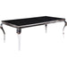 Acme Furniture Fabiola Dining Table with Glass Top 62070 IMAGE 2