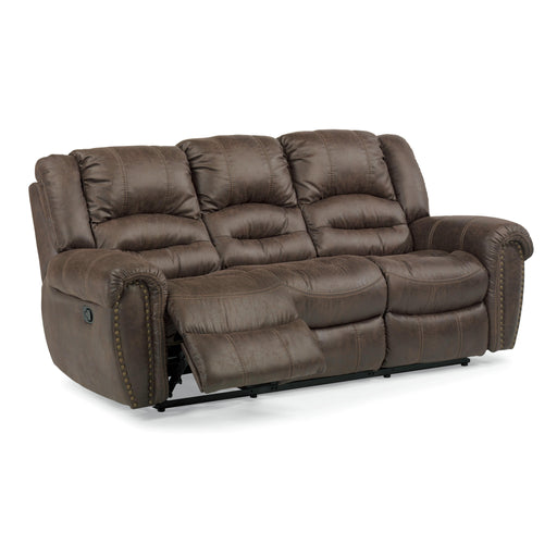 Flexsteel Town Reclining Fabric Sofa 1010-62-349-70 IMAGE 2