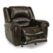 Flexsteel Town Power Leather Match Recliner 1010-50PH 048-62 IMAGE 3