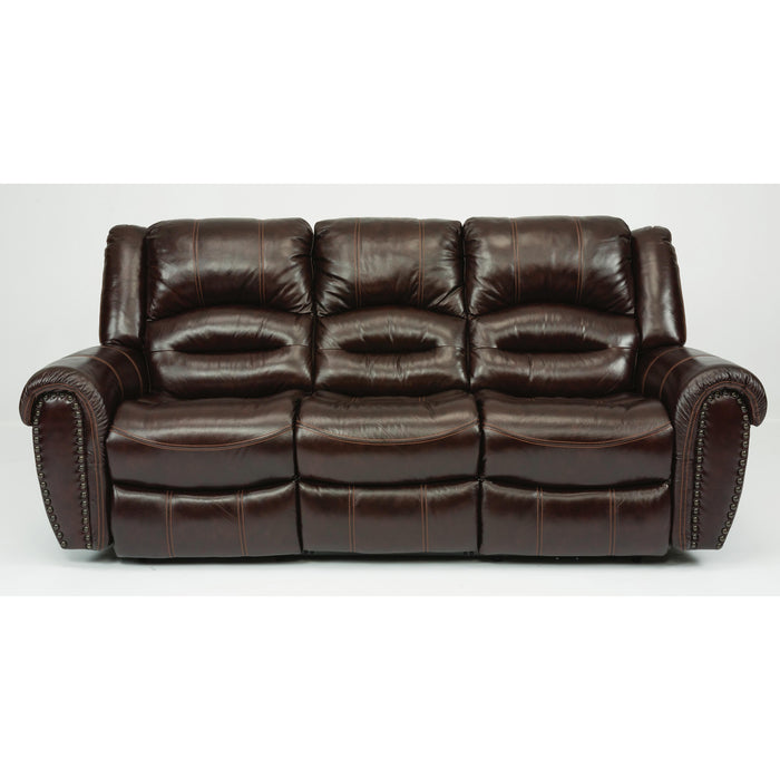 Flexsteel Town Power Reclining Leather Match Sofa 1010-62PH 048-62 IMAGE 1