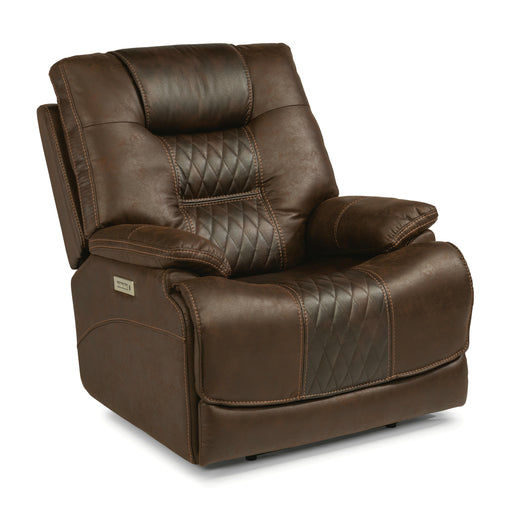 Flexsteel Dakota Power Fabric Recliner 1586-50PH 374-40 IMAGE 2