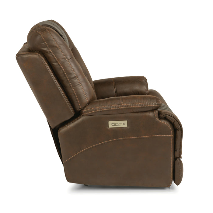 Flexsteel Dakota Power Fabric Recliner 1586-50PH 374-40 IMAGE 4