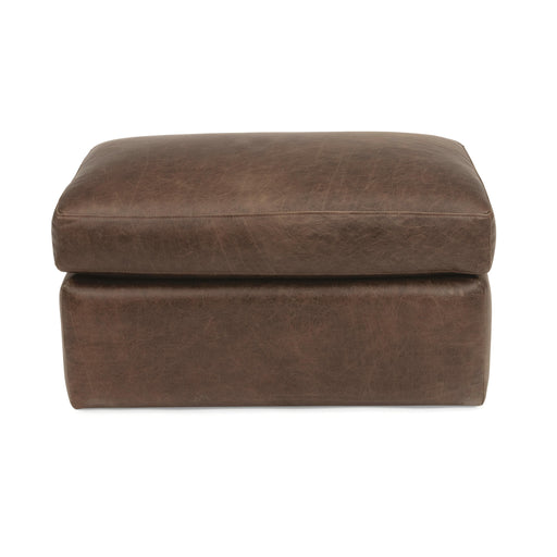 Flexsteel Hawkins Leather Ottoman 1347-08-728-70 IMAGE 1